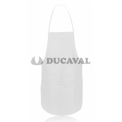 Delantal Vanur blanco. Ducaval envios 24/48 horas