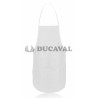Delantal Vanur blanco. Ducaval envios 24/48 horas