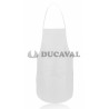 Delantal Vanur blanco. Ducaval envios 24/48 horas