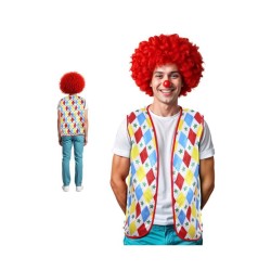 Chaleco de payaso rombos adulto | Ducaval | Envías 24/48 horas 