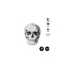 Servilletas calavera 2c papel 20ud 33x33cm | Ducaval |