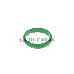 Pulsera sevillana grande verde oscuro