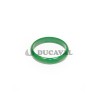 Pulsera sevillana grande verde oscuro
