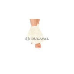 Tobillera hawaiana blanco  | ¡Dale un toque tropical a tus pies! 