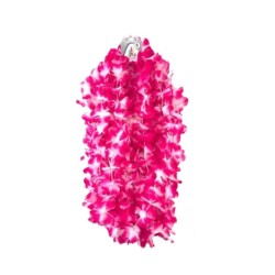 Collar hawaiiano pequeño fucsia 6u | Ducaval | Envíos 24/48 horas