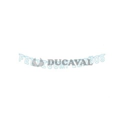 Banner feliz cumpleaños plata | Ducaval | Envíos 24/48 horas