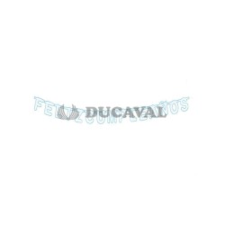 Banner feliz cumpleaños plata | Ducaval | Envíos 24/48 horas