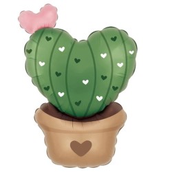 Globo foil cactus love 52x76cm | Ducaval | Envías 24/48 horas 