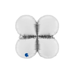 Base gotas maxi 26" blanco satinado