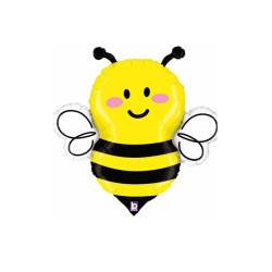 Globo foil abeja 24" 61cm.|Ducaval | Envios 24/48 horas