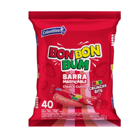 Barra crunchy 40ud | Ducaval | Envías 24/48 horas 