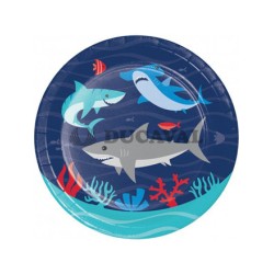 Platos Tiburon 18cm 8U