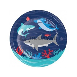 Platos Tiburon 18cm 8U
