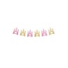Guirnalda de princesas glitter 2,15m | Ducaval | Envíos 24/48h