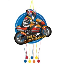 Piñata racing 45x44 cm carton | Ducaval | Envíos 24748 horas