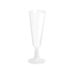 Copa cava 150 cc pie transparente 50 und | Ducaval | Envías 24/48 hor