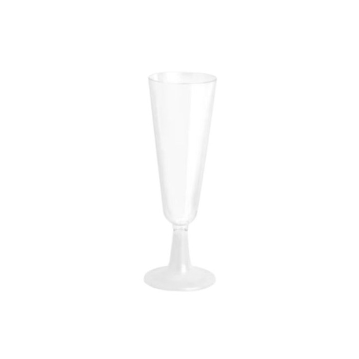 Copa cava 150 cc pie transparente 50 und | Ducaval | Envías 24/48 hor