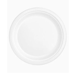 Plato llano 26 cm 50 und compostable | Ducaval | Envías 24/48 horas 
