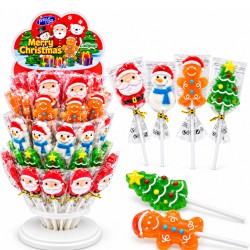Piruletas de Navidad 15 g – Christmas Lollipop 60 Uds | Ducaval | Env