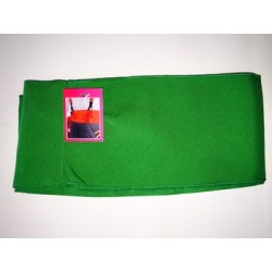 Fajín tela verde