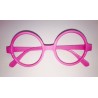 Gafas redondas rosa