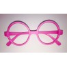 Gafas redondas rosa