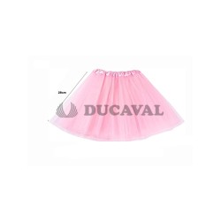 Tutú rosa 28cm