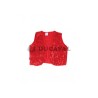 Chaleco Lentejuelas Adulto Rojo  Disfraces Ducaval