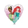 Globo foil corazón princesas