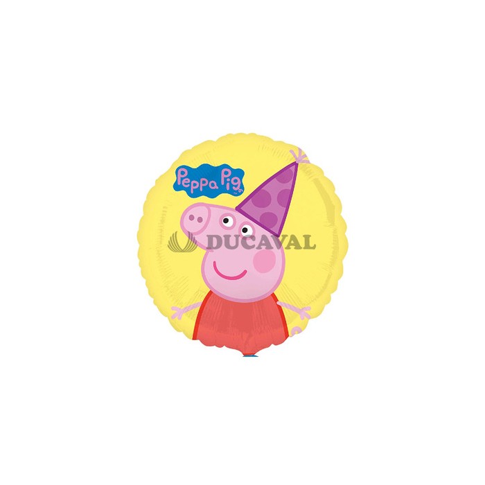 Globo foil figura Peppa Pig 45cm  Disfraces Ducaval