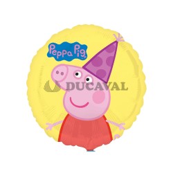 Globo foil figura Peppa Pig 45cm  Disfraces Ducaval