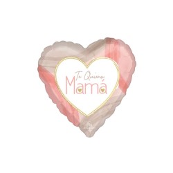 Globo corazón Te quiero mamá 45cm| Ducaval | Envíos 24/48h