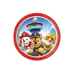 Platos patrulla canina 20cm 8 ud | Ducaval | Envíos 24/48 horas