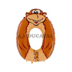 Globo foil gorila nº 0