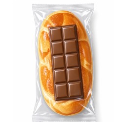 Supermerienda de Chocolate 70 g – Barrita para Merienda | Ducaval | E