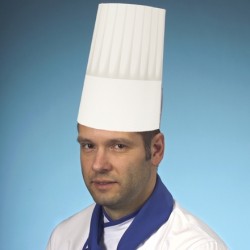 Gorro alto crepe