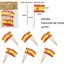 Palillos España 25 unidades | Ducaval | Envías 24/48 horas 