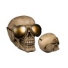 Hucha calavera con gafas 13 X 11cm | Ducaval | Envíos 24/48 horas
