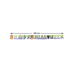 Guirnalda Happy Halloween | Ducaval | Envíos 24/48 horas