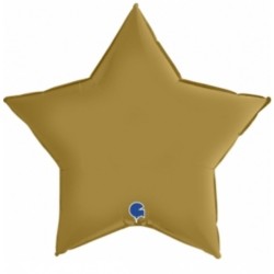 Estrella foil oro mate 91cm | Ducaval | Envíos 24/48 horas