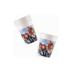 Vasos vengadores 20cl 8u. | Ducaval | Envíos 24/48 horas