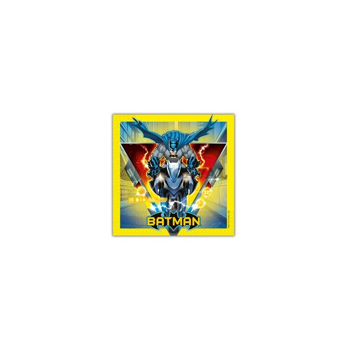Servilletas Batman 33x33cm 8u