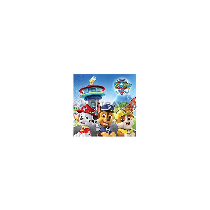 Servilletas Patrulla Canina 33x33 20unidades. Ducaval envios 24/48 ho