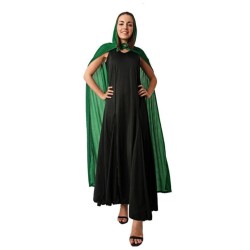 Capa verde de terciopelo 140cm | Ducaval | Envíos 24/48h