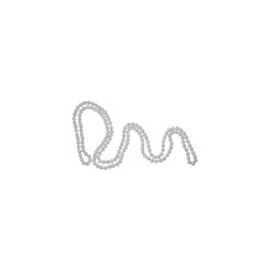 Collar de perlas largo blanco 146cm | Ducaval | Envíos 24/48 horas