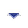 Mantón pequeño bordado azul royal