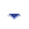 Mantón pequeño bordado azul royal