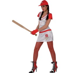 Disfraz de Jugadora de Beisbol