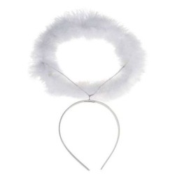 Diadema ángel blanca