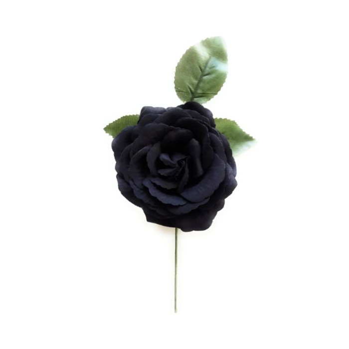 Flor sevillana grande negro | Ducaval | Envíos 24/48 horas